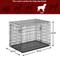 Show in main carousel: MidWest Ultima Pro Double Door Collapsible Wire Dog Crate, 43 inch slide 5 of 9