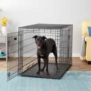 MidWest Ultima Pro Double Door Collapsible Wire Dog Crate, 49 inch