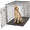 Show in main carousel: MidWest Ultima Pro Double Door Collapsible Wire Dog Crate, 49 inch slide 2 of 8
