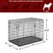 Show in main carousel: MidWest Ultima Pro Double Door Collapsible Wire Dog Crate, 49 inch slide 4 of 8