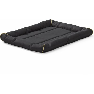 MidWest MidWest Ultra Durable Bolster Cat & Dog Bed, Black, 24-inch