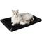Show in main carousel: MidWest Ultra Durable Bolster Cat & Dog Bed, Black, 30-inch slide 3 of 5