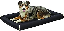 MidWest Ultra Durable Bolster Cat & Dog Bed, Black, 42-inch slide 2 of 4