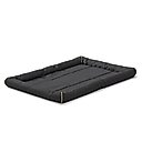 MidWest Ultra Durable Bolster Cat & Dog Bed, Black, 48-inch
