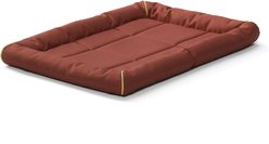 MidWest Ultra Durable Bolster Cat & Dog Bed, Brick, 30-inch