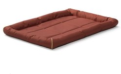MidWest Ultra Durable Bolster Cat & Dog Bed, Brick, 36-inch slide 1 of 2