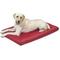Show in main carousel: MidWest Ultra Durable Bolster Cat & Dog Bed, Red, 42-in slide 1 of 5