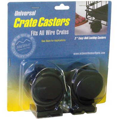 MidWest MidWest Universal Crate Caster, 2-pack, bundle of 2