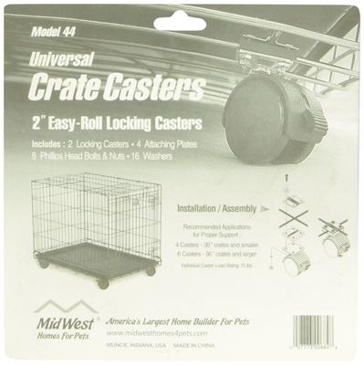 Show full view: MidWest Universal Crate Caster, 2-pack slide 5 of 7