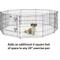 Show in main carousel: MidWest Universal Playpen Extension Kit, 2-Panels, 24-in slide 6 of 8