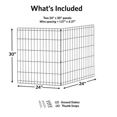 MidWest Universal Playpen Extension Kit, 2-Panels