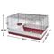Show in main carousel: MidWest Wabbitat Deluxe Rabbit Home, 39.5-in + Carefresh Small Animal Bedding, Natural, 60-L slide 4 of 9