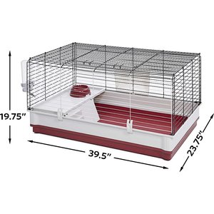 MidWest Wabbitat Deluxe Rabbit Home, 39.5-in