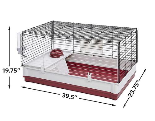 Show full view: MidWest Wabbitat Deluxe Rabbit Home, 39.5-in slide 6 of 10