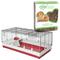 Show in main carousel: MidWest Wabbitat Deluxe Rabbit Home, 47.1-in + Carefresh Small Animal Bedding, Natural, 60-L slide 1 of 10