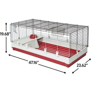 MidWest Wabbitat Deluxe Rabbit Home, 47.1-in