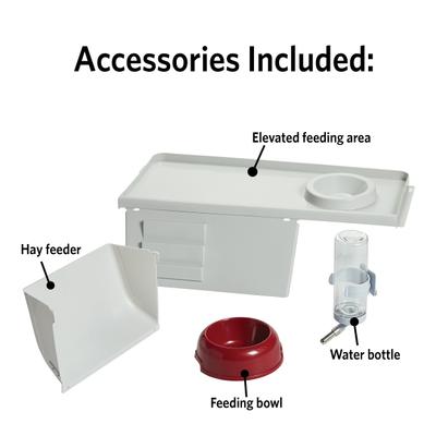 Show full view: MidWest Wabbitat Deluxe Rabbit Home, 47.1-in slide 6 of 11