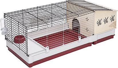 Show full view: MidWest Wabbitat Deluxe Rabbit Home Wood Hut Expansion slide 2 of 6
