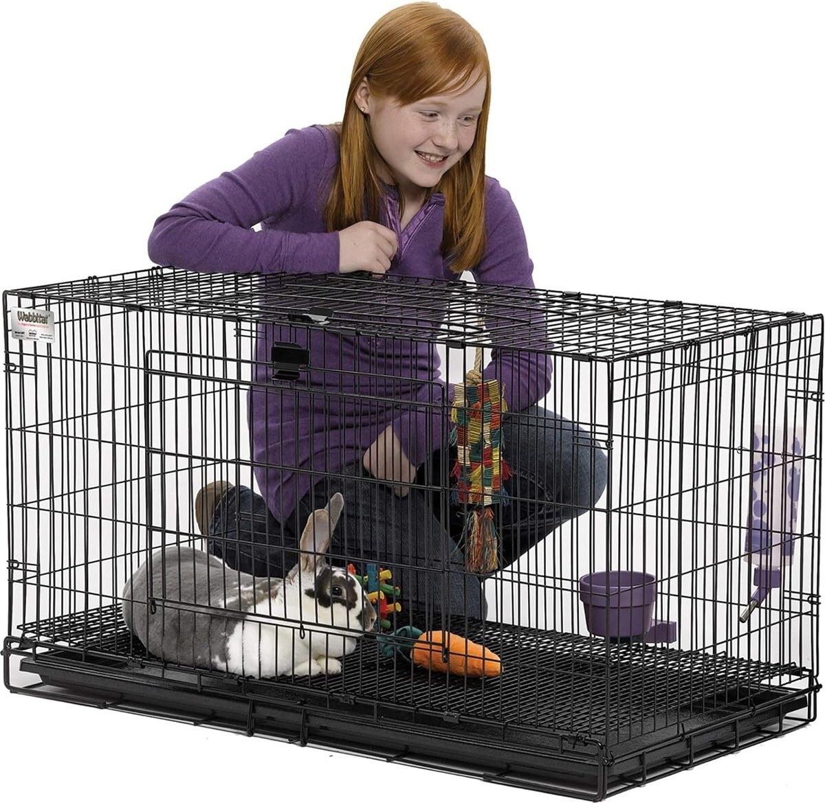 MIDWEST Wabbitat Rabbit Home, 37-in - Chewy.com