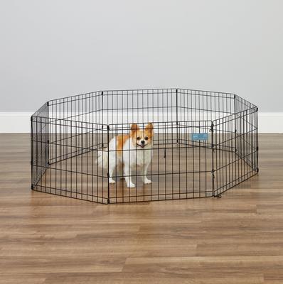 Show full view: MidWest Wire Dog Exercise Pen, Black E-Coat, 18-in slide 5 of 7