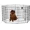 Show in main carousel: MidWest Wire Dog Exercise Pen with Step-Thru Door, Black E-Coat, 36-in + Exercise Pen Top Sunscreen Accessory, Octagonal Configuration, Black slide 2 of 10