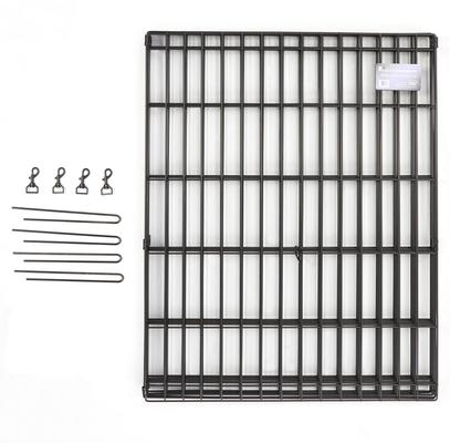 Show full view: MidWest Wire Dog Exercise Pen with Step-Thru Door, Black E-Coat, 36-in slide 10 of 12