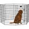 Show in main carousel: MidWest Wire Dog Exercise Pen with Step-Thru Door, Black E-Coat, 42-in + Exercise Pen Top Sunscreen Accessory, Octagonal Configuration, Black slide 2 of 10