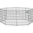 Show in main carousel: MidWest Wire Foldable Dog & Cat Exercise Pen, Black, Medium: 30-in slide 2 of 6