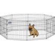 Show in main carousel: MidWest Wire Foldable Dog & Cat Exercise Pen, Black, Small: 24-in slide 1 of 6