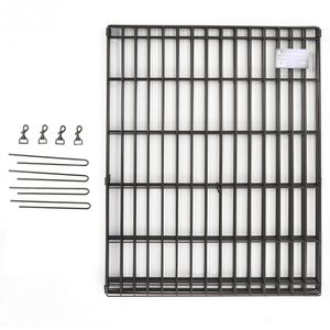 MidWest Wire Foldable Dog & Cat Exercise Pen, Black, Small: 24-in