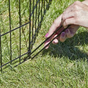 MidWest Wire Foldable Dog & Cat Exercise Pen, Black, Small: 24-in