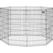 Show in main carousel: MidWest Wire Foldable Dog & Cat Exercise Pen, Black, X-Large: 48-in slide 2 of 6