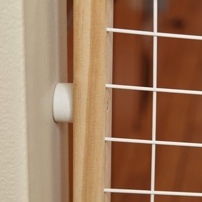 Show full view: MidWest Wood/Wire Mesh Pet Gate, 24-inch slide 5 of 7