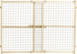 MidWest Wood/Wire Mesh Pet Gate, 32-in slide 2 of 5