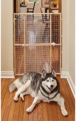 MidWest Wood/Wire Mesh Pet Gate, 44-in, bundle of 2