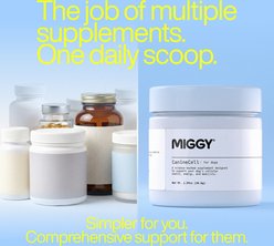 MIGGY CanineCell+ Daily Longevity Beef Flavored Powder Supplement for Dogs, 1.29-oz, 30-servings slide 2 of 9
