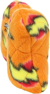 Show full view: Mighty Bone Squeaky Plush Dog Toy, Orange slide 2 of 8