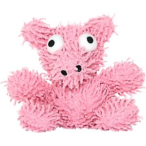 Mighty Jr Microfiber Ball Pig Squeaky Plush Dog Toy, Pink