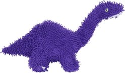 Mighty Microfiber Ball Med Brachiosaurus Squeaky Plush Dog Toy, Purple