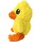 Show in main carousel: Mighty Microfiber Ball Med Duck Squeaky Plush Dog Toy, Yellow slide 3 of 4