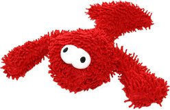 Mighty Microfiber Ball Med Lobster Squeaky Plush Dog Toy, Red slide 2 of 4