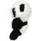 Show in main carousel: Mighty Microfiber Ball Med Panda Squeaky Plush Dog Toy, Black slide 3 of 5