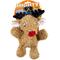 Show in main carousel: Mighty Microfiber Ball Med Reindeer Squeaky Plush Dog Toy, Brown slide 4 of 4