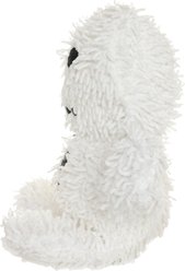Mighty Microfiber Ball Med Snowman Squeaky Plush Dog Toy, White slide 2 of 4