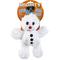Show in main carousel: Mighty Microfiber Ball Med Snowman Squeaky Plush Dog Toy, White slide 4 of 5