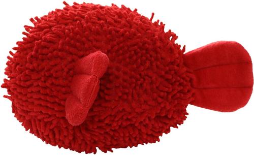 Show full view: Mighty MicroFiber Balls Blowfish Plush Dog Toy, Medium slide 4 of 8