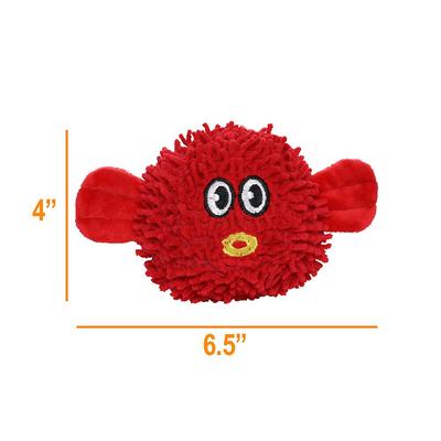 Show full view: Mighty MicroFiber Balls Blowfish Plush Dog Toy, Small slide 2 of 7