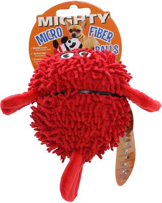 Show full view: Mighty MicroFiber Balls Blowfish Plush Dog Toy, Small slide 4 of 7