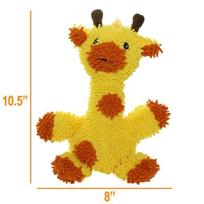 Show full view: Mighty MicroFiber Giraffe Plush Dog Toy, Medium slide 3 of 8