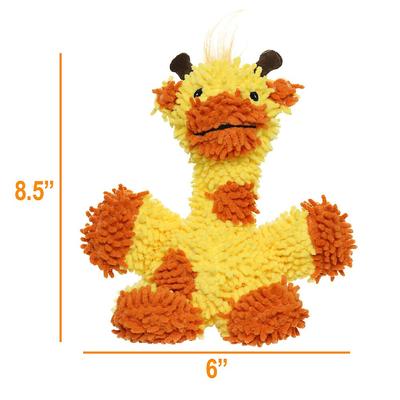 Show full view: Mighty MicroFiber Giraffe Plush Dog Toy, Small slide 2 of 7
